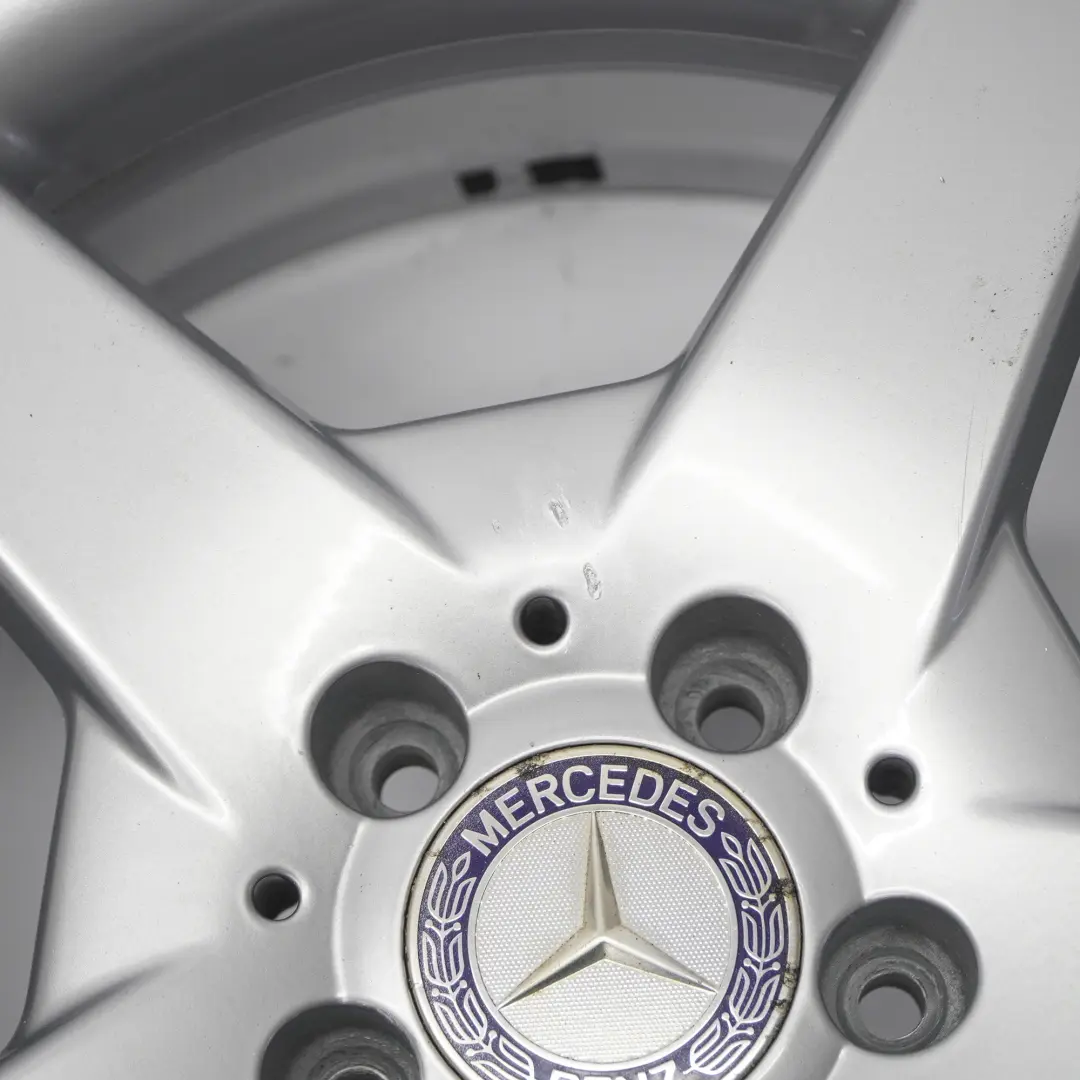  Llanta aleación plateada Mercedes R171 AMG 17" 7,5J ET:37 5-Hole - SKU A1714011402-2 - Número de pieza A1714011402