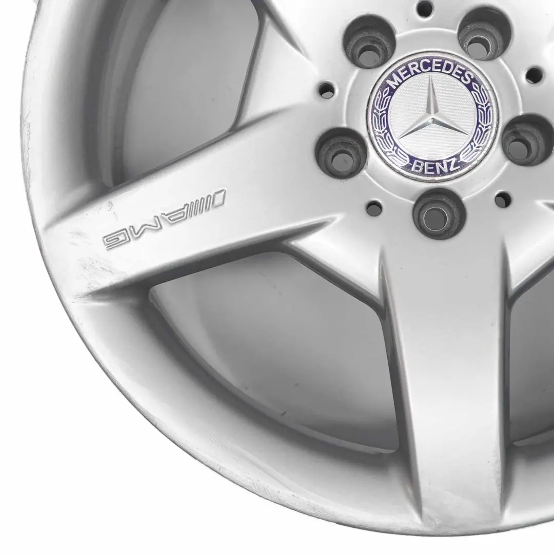 Alloy Wheel Rim 17" 8,5J ET:30 5-Hole to Mercedes R171 AMG Silver with Part number A1714011502 Mercedes R171 AMG Silver Alloy Wheel Rim 17" 8,5J ET:30 5-Hole - SKU A1714011502-1 - Part number A1714011502