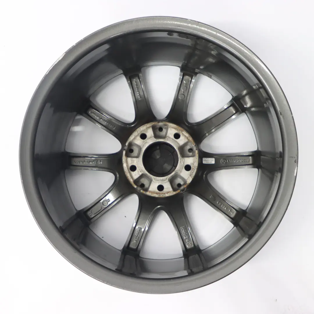 Mercedes R171 Grey Alloy Wheel Rim 17" 7,5J ET:36 10-Spoke - SKU A1714012202-1 - Part number A1714012202