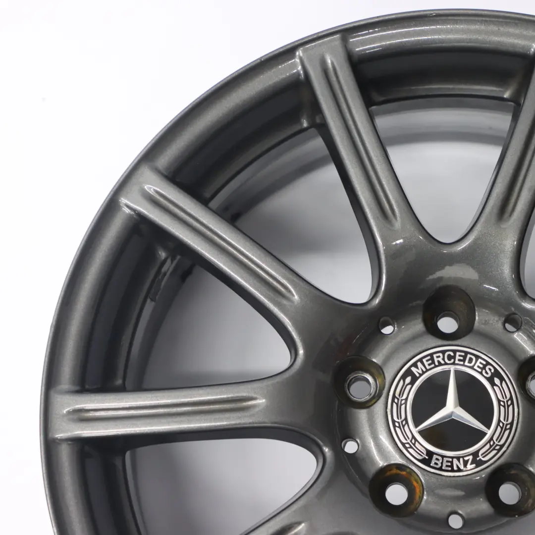 Llanta de aleación gris Mercedes R171 17" 7,5J ET:36 10 radios para con número de pieza A1714012202 Llanta de aleación gris Mercedes R171 17" 7,5J ET:36 10 radios - SKU A1714012202-1 - Número de pieza A1714012202