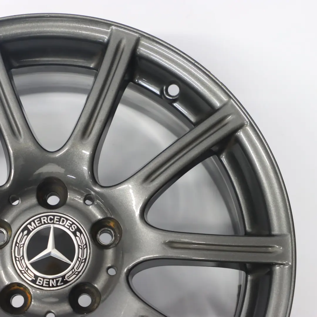 Mercedes R171 Grey Alloy Wheel Rim 17" 7,5J ET:36 10-Spoke - SKU A1714012202-1 - Part number A1714012202