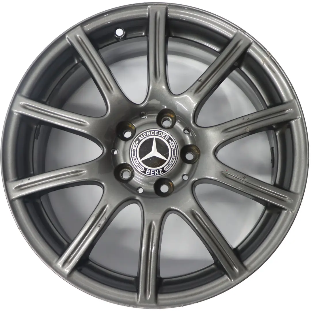 Mercedes R171 Szara Felga Aluminiowa 10-Ramienna 17" 7,5J ET:36 - SKU A1714012202 - Numer Części A1714012202