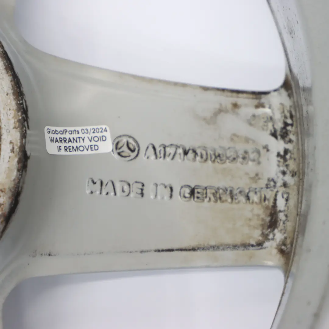 Mercedes SLK R171 Silver Alloy Wheel Rim 16" 5 Spoke 7J ET:34 - SKU A1714013302-1 - Part number A1714013302