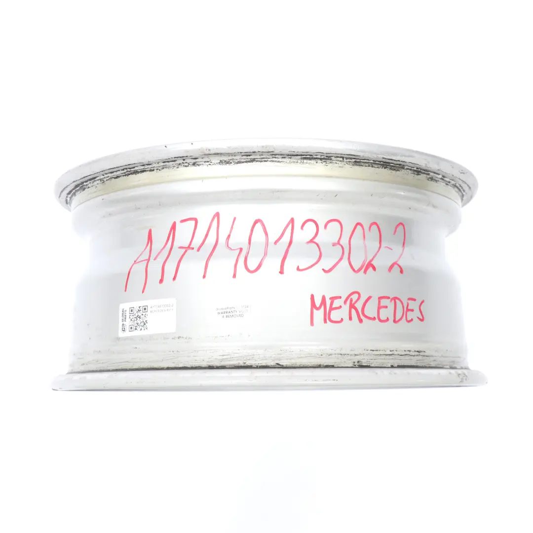 Mercedes SLK R171 Jante alliage argent 16" 5 branches 7J ET:34 - SKU A1714013302-2 - Numéro de pièce A1714013302