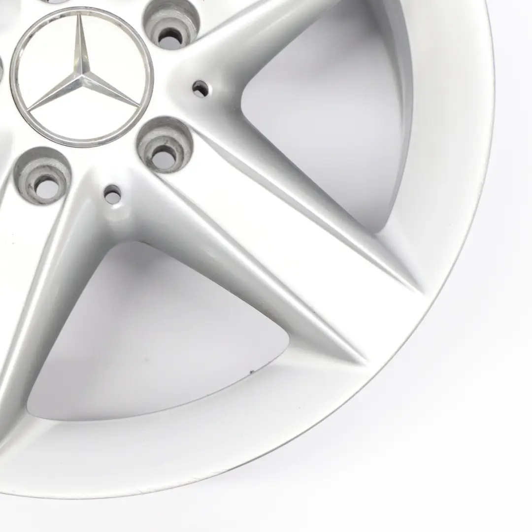 Mercedes SLK R171 Silberne Leicht metall felge 16" 5 Speichen 7J - SKU A1714013302-2 - Teilenummer A1714013302