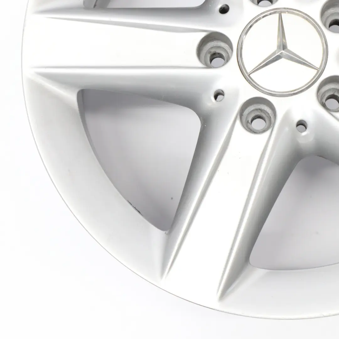 Mercedes SLK R171 Jante alliage argent 16" 5 branches 7J ET:34 - SKU A1714013302-2 - Numéro de pièce A1714013302