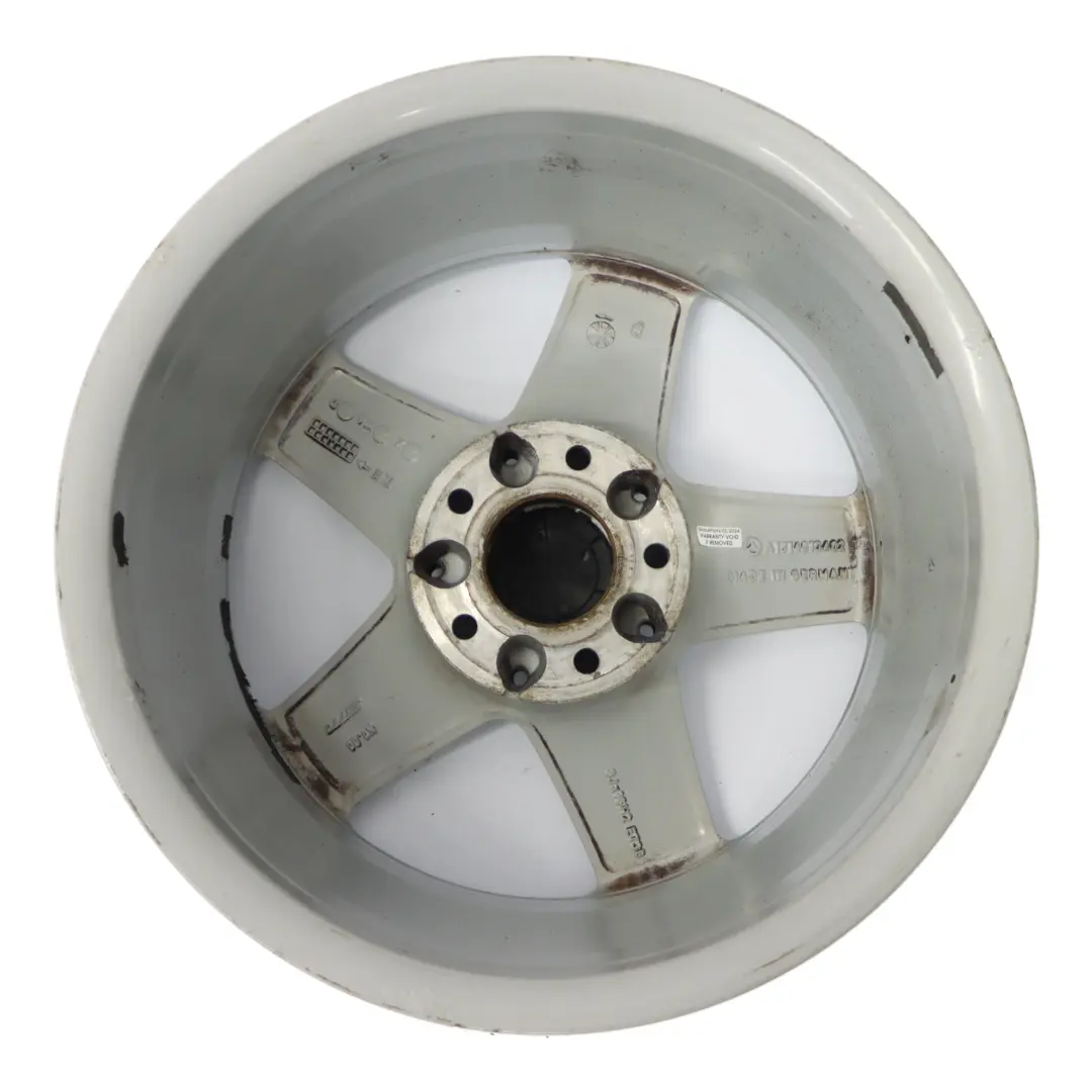 Mercedes R171 Jante arrière alliage argenté 16" 5 Parler 8J ET:30 - SKU A1714013402-2 - Numéro de pièce A1714013402