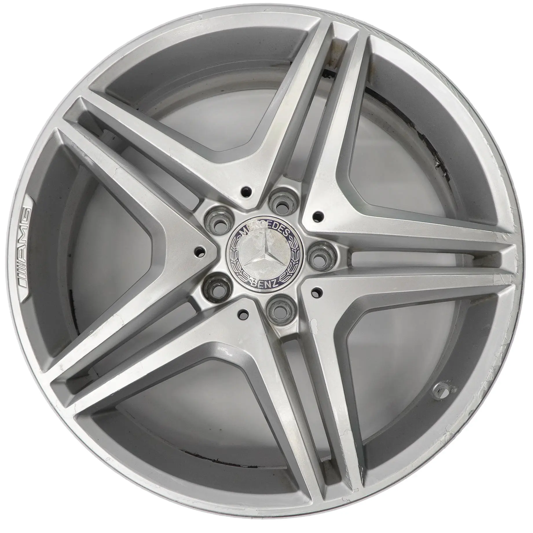 Mercedes R171 C209 AMG Cerchio lega anteriore argento 18" 7,5J ET:37 A1714014702