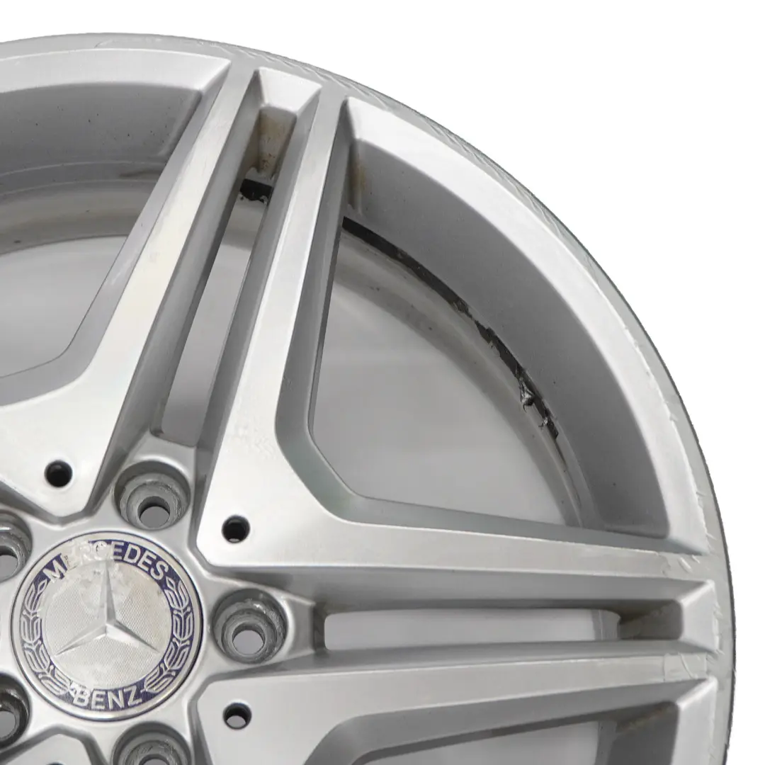 Mercedes R171 C209 AMG Leicht metall felge vorne Silber 18" 7,5J - SKU A1714014702-1 - Teilenummer A1714014702