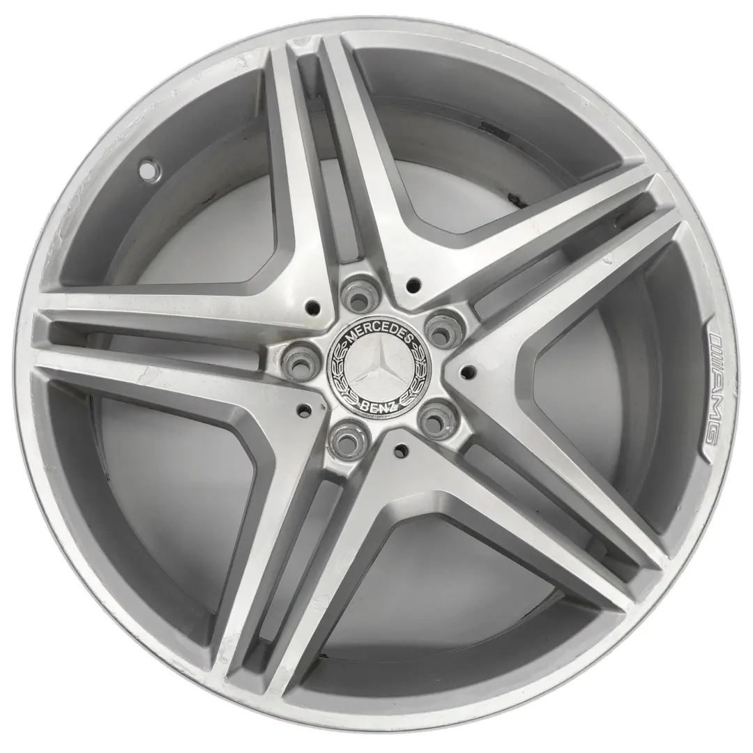 Mercedes R171 C209 AMG Rear Silver Alloy Wheel Rim 18" 8,5J ET:30 - SKU A1714014802-2 - Part number A1714014802
