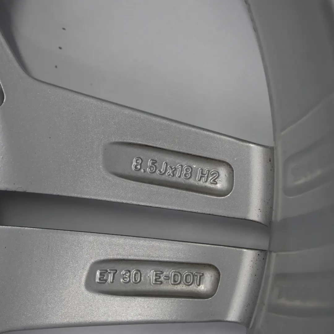 Mercedes R171 C209 AMG Rear Silver Alloy Wheel Rim 18" 8,5J ET:30 - SKU A1714014802-2 - Part number A1714014802