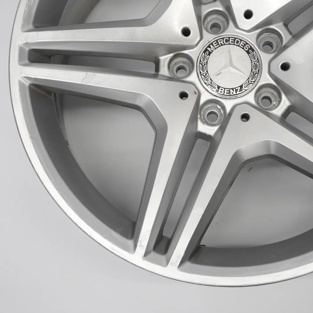 Mercedes R171 C209 AMG Jante arrière alliage argenté 18" 8,5J ET:30 - SKU A1714014802-2 - Numéro de pièce A1714014802