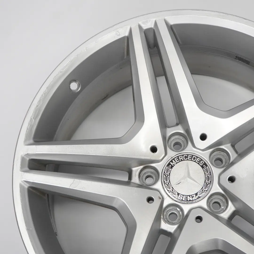 Mercedes R171 C209 AMG Rear Silver Alloy Wheel Rim 18" 8,5J ET:30 - SKU A1714014802-2 - Part number A1714014802