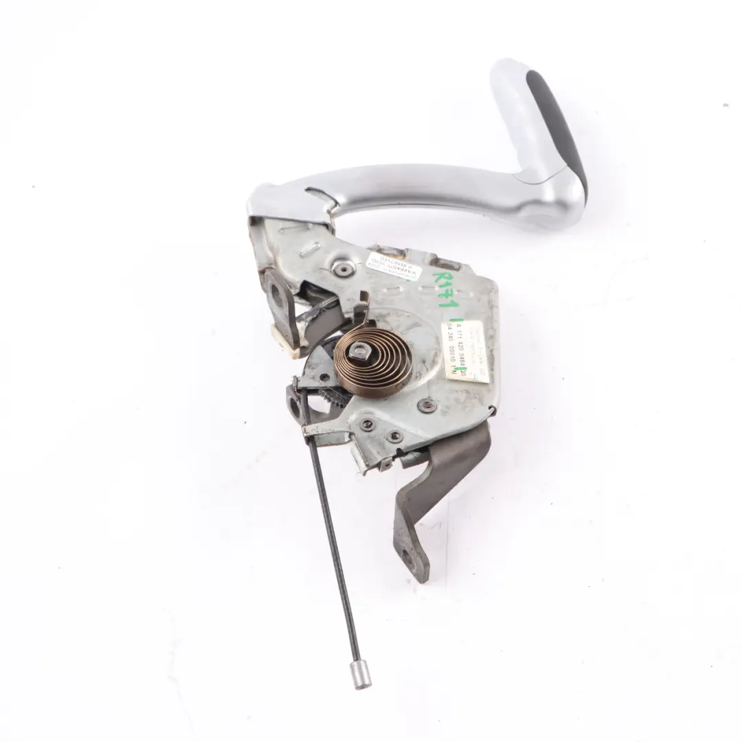 Handbrake Parking Brake Lever Handle Mechanism to Mercedes SLK R171 with Part number A1714200484 Mercedes SLK R171 Handbrake Parking Brake Lever Handle Mechanism - SKU A1714200484 - Part number A1714200484