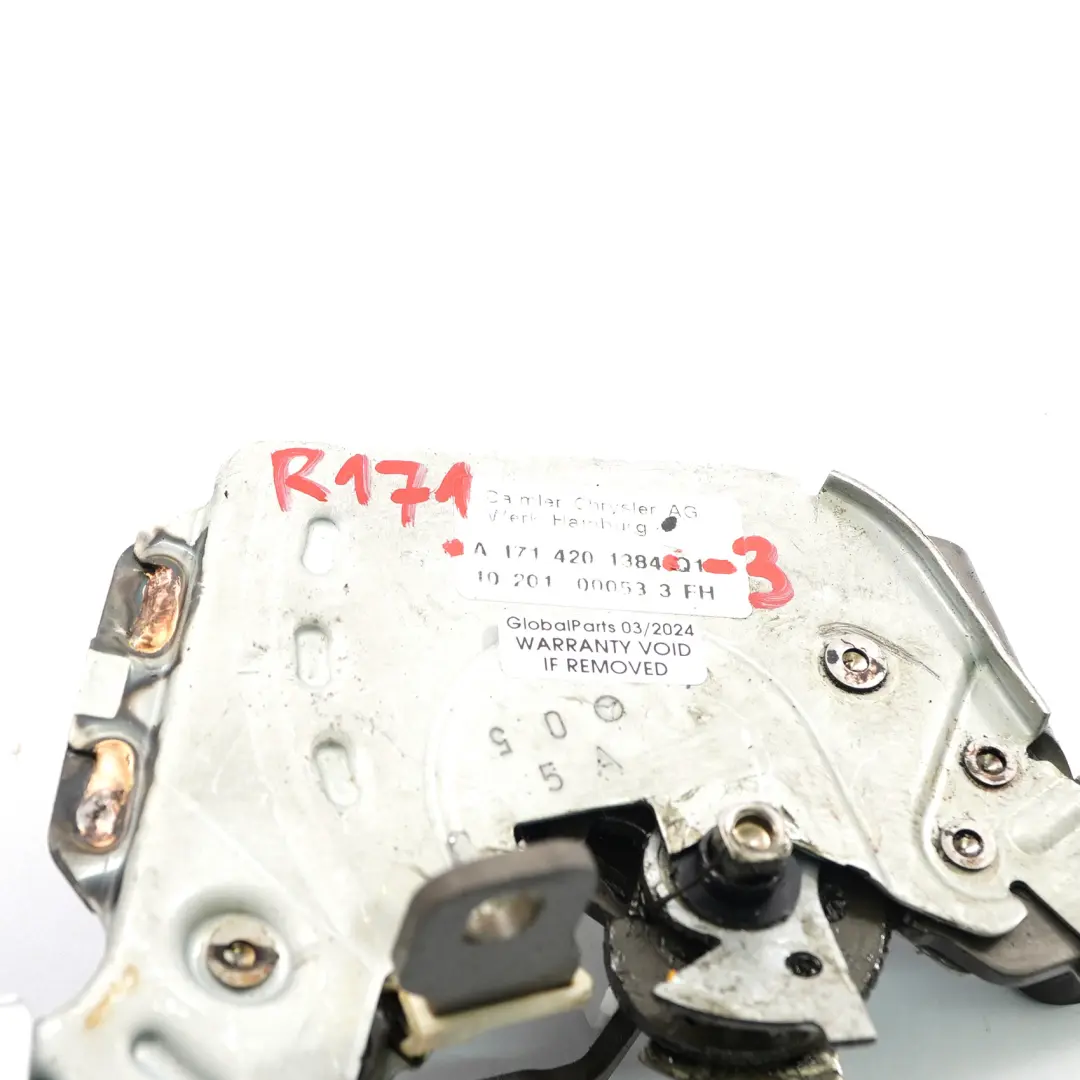 Mercedes SLK R171 Handbrake Parking Brake Lever Handle Grab - SKU A1714201384-3 - Part number A1714201384