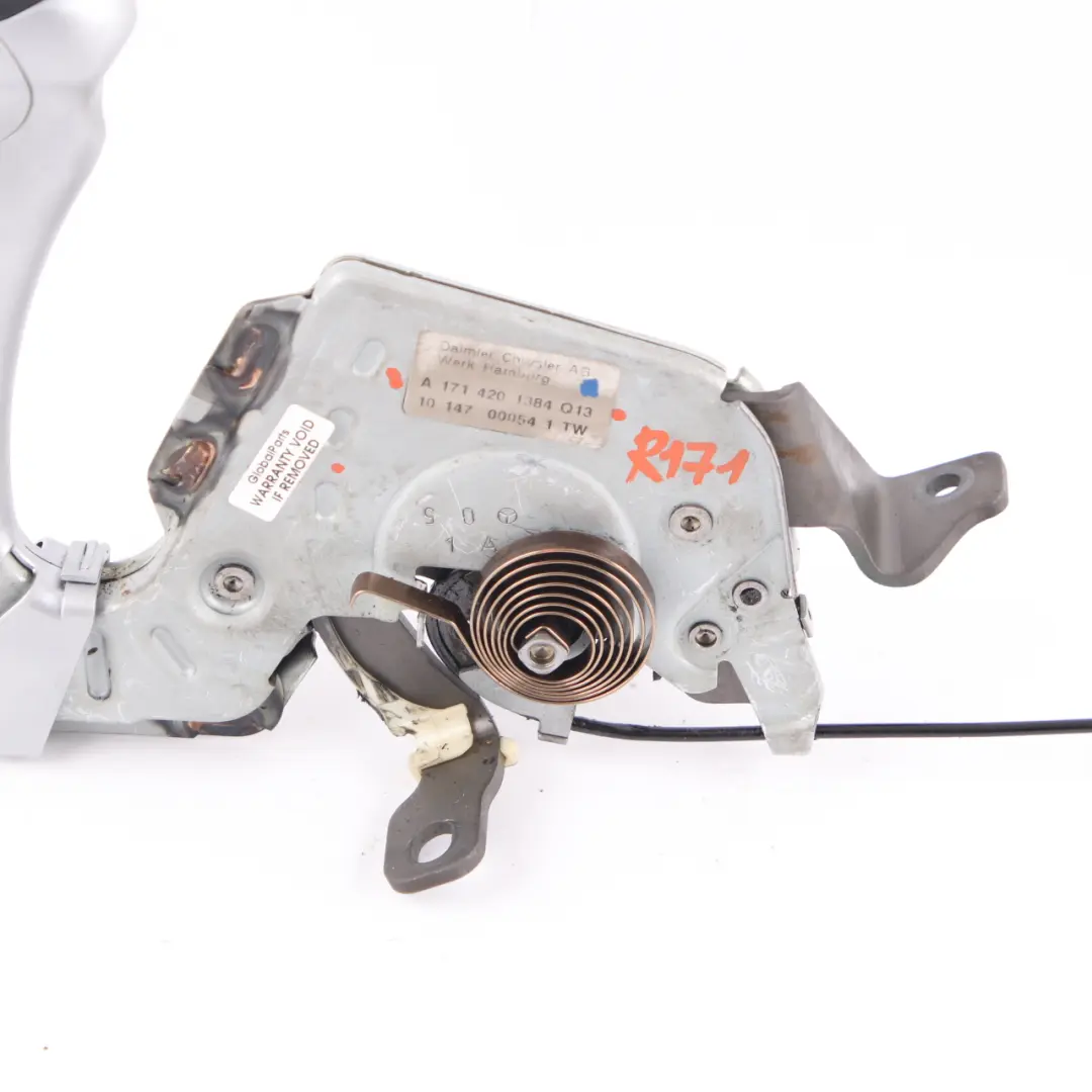 Handbrake Parking Brake Lever Handle Grab to Mercedes SLK R171 with Part number A1714201384 Mercedes SLK R171 Handbrake Parking Brake Lever Handle Grab - SKU A1714201384 - Part number A1714201384