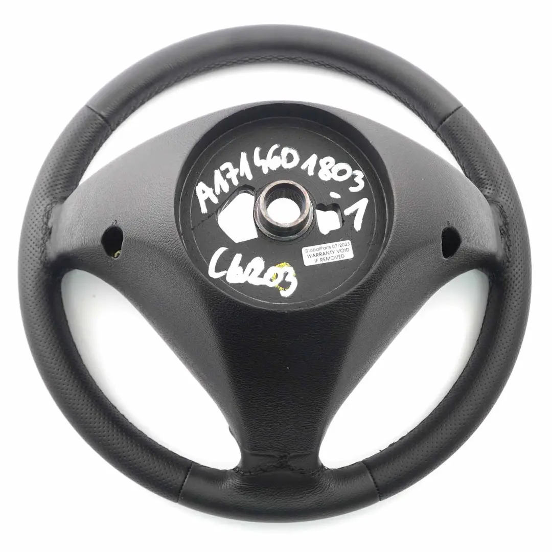 NUOVO Volante in pelle nera per Mercedes CL203 W203 con numero di parte A1714601803 Mercedes CL203 W203 NUOVO Volante in pelle nera - SKU A1714601803-1 - Numero di parte A1714601803