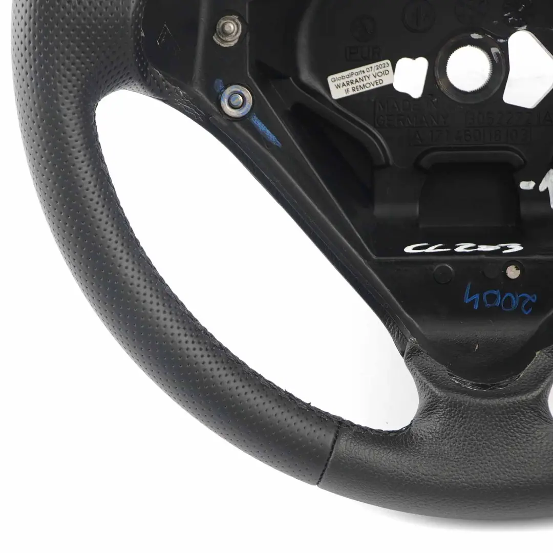 NUOVO Volante in pelle nera per Mercedes CL203 W203 con numero di parte A1714601803 Mercedes CL203 W203 NUOVO Volante in pelle nera - SKU A1714601803-1 - Numero di parte A1714601803