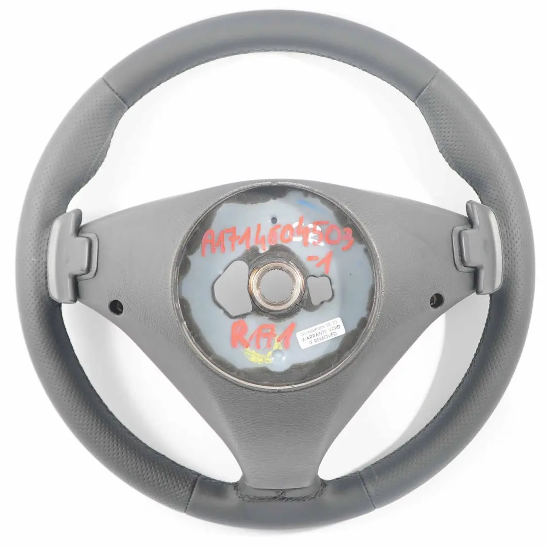 Mercedes R171 SLK W203 NUEVO Volante de Cuero Negro Paletas Cambio - SKU A1714604503-1 - Número de pieza A1714604503