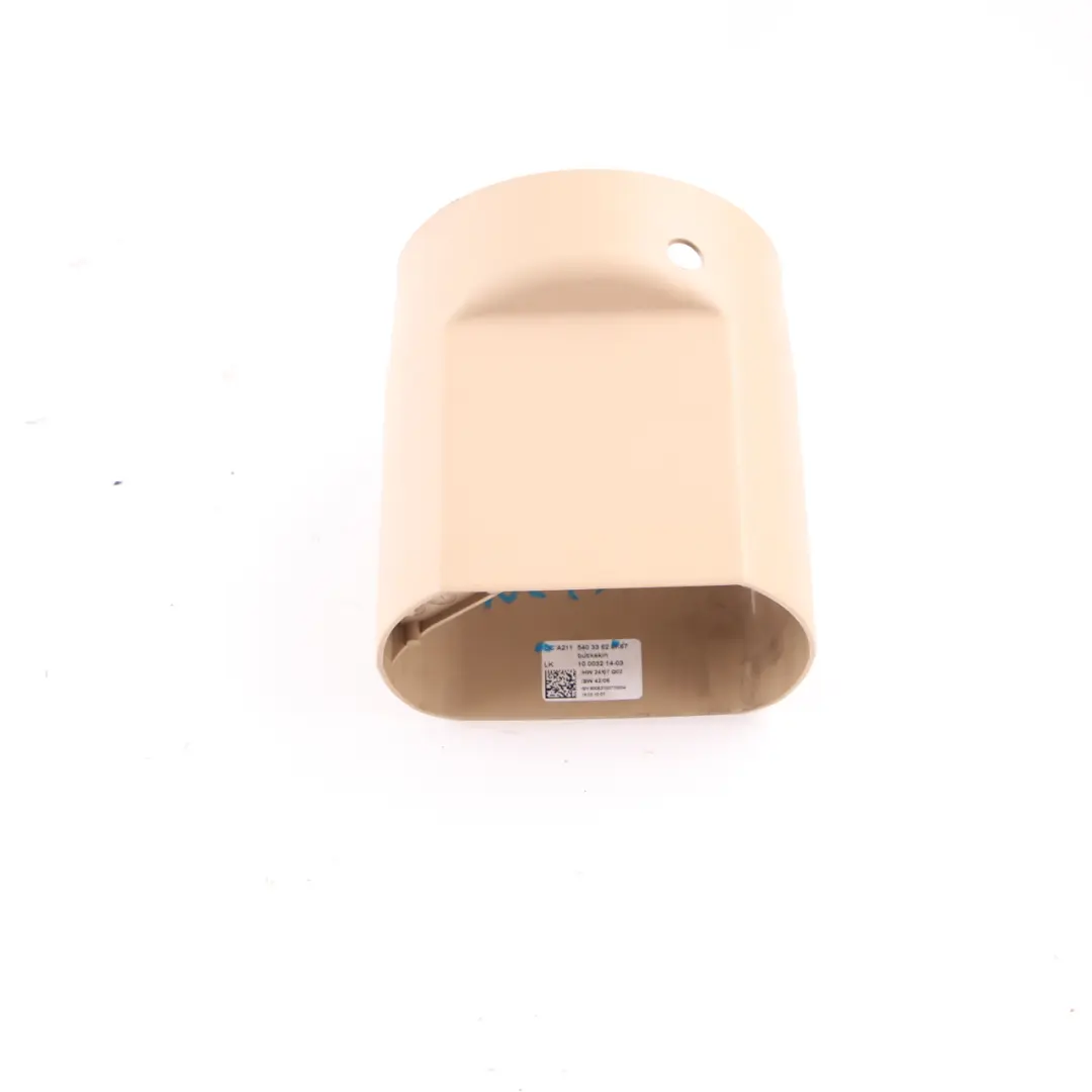 W219 Steering Column Trim Cover Panel Surround Beige A2115403362 to Mercedes W211 with Part number A1714620323 Mercedes W211 W219 Steering Column Trim Cover Panel Surround Beige A2115403362 - SKU A1714620323 - Part number A1714620323