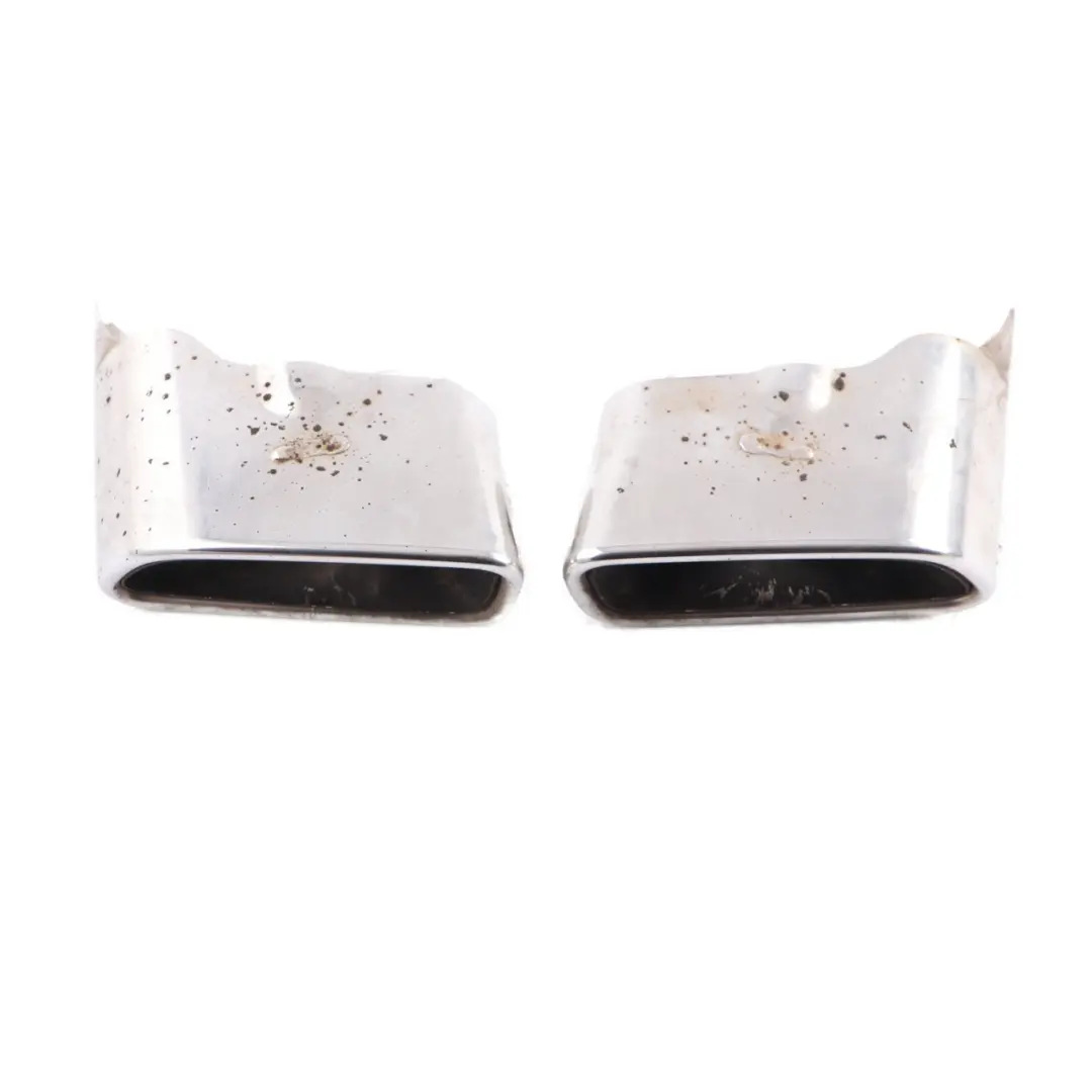 Exhaust Muffler Pipe Rear Left Right N/O/S Exhaust Tips Set to Mercedes SLK R171 with Part number A1714900927 Mercedes SLK R171 Exhaust Muffler Pipe Rear Left Right N/O/S Exhaust Tips Set - SKU A1714900927-1 - Part number A1714900927