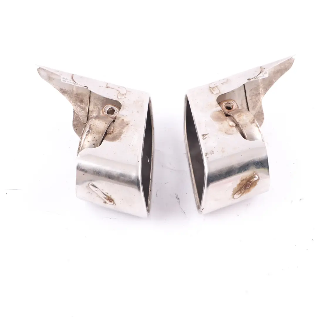 Exhaust Muffler Pipe Rear Left Right N/O/S Exhaust Tips Set to Mercedes SLK R171 with Part number A1714900927 Mercedes SLK R171 Exhaust Muffler Pipe Rear Left Right N/O/S Exhaust Tips Set - SKU A1714900927-1 - Part number A1714900927