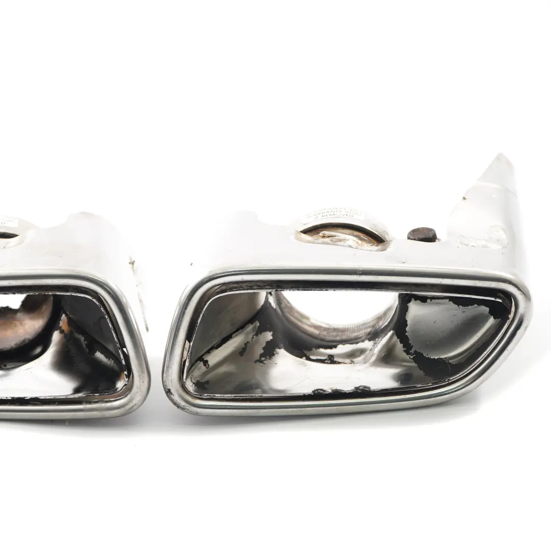 Auspuffspitzen Mercedes SLK R172 Endschalldämpfer Rohr hinten Links Rechts Satz für mit Teilenummer A1714901227 Auspuffspitzen Mercedes SLK R172 Endschalldämpfer Rohr hinten Links Rechts Satz - SKU A1714901227-1 - Teilenummer A1714901227