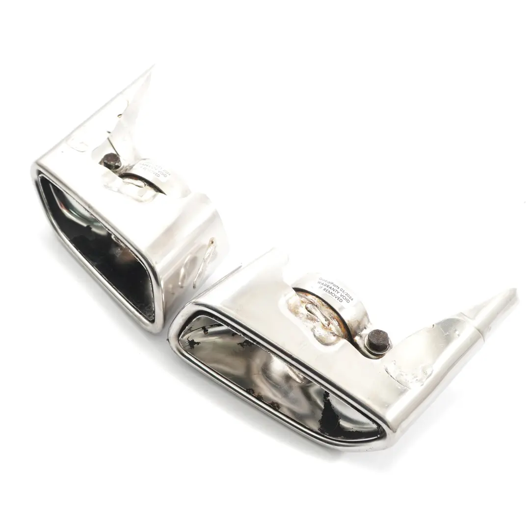  Terminali di scarico Mercedes SLK R172 Tubo posteriore sinistro destro Set - SKU A1714901227-1 - Numero di parte A1714901227