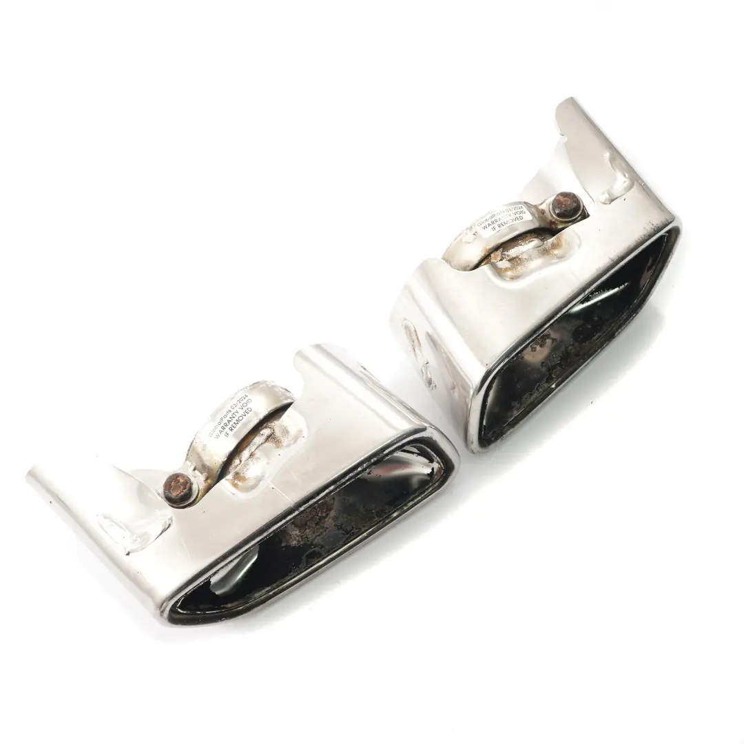 Auspuffspitzen Mercedes SLK R172 Endschalldämpfer Rohr hinten Links Rechts Satz für mit Teilenummer A1714901227 Auspuffspitzen Mercedes SLK R172 Endschalldämpfer Rohr hinten Links Rechts Satz - SKU A1714901227 - Teilenummer A1714901227