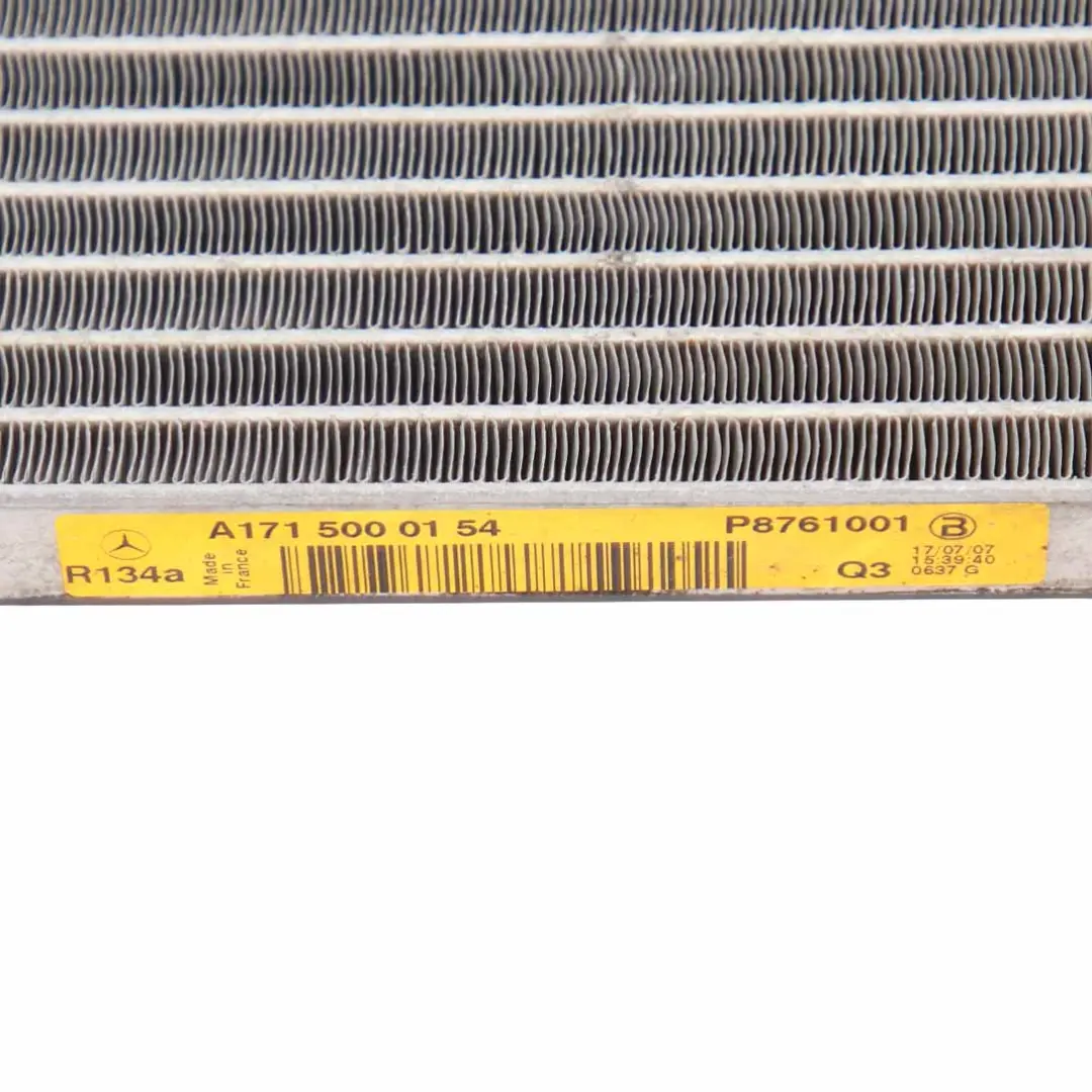 Conditioning Condenser A/C Air Con to Mercedes SLK R171 Air with Part number A1715000154 Mercedes SLK R171 Air Conditioning Condenser A/C Air Con - SKU A1715000154 - Part number A1715000154