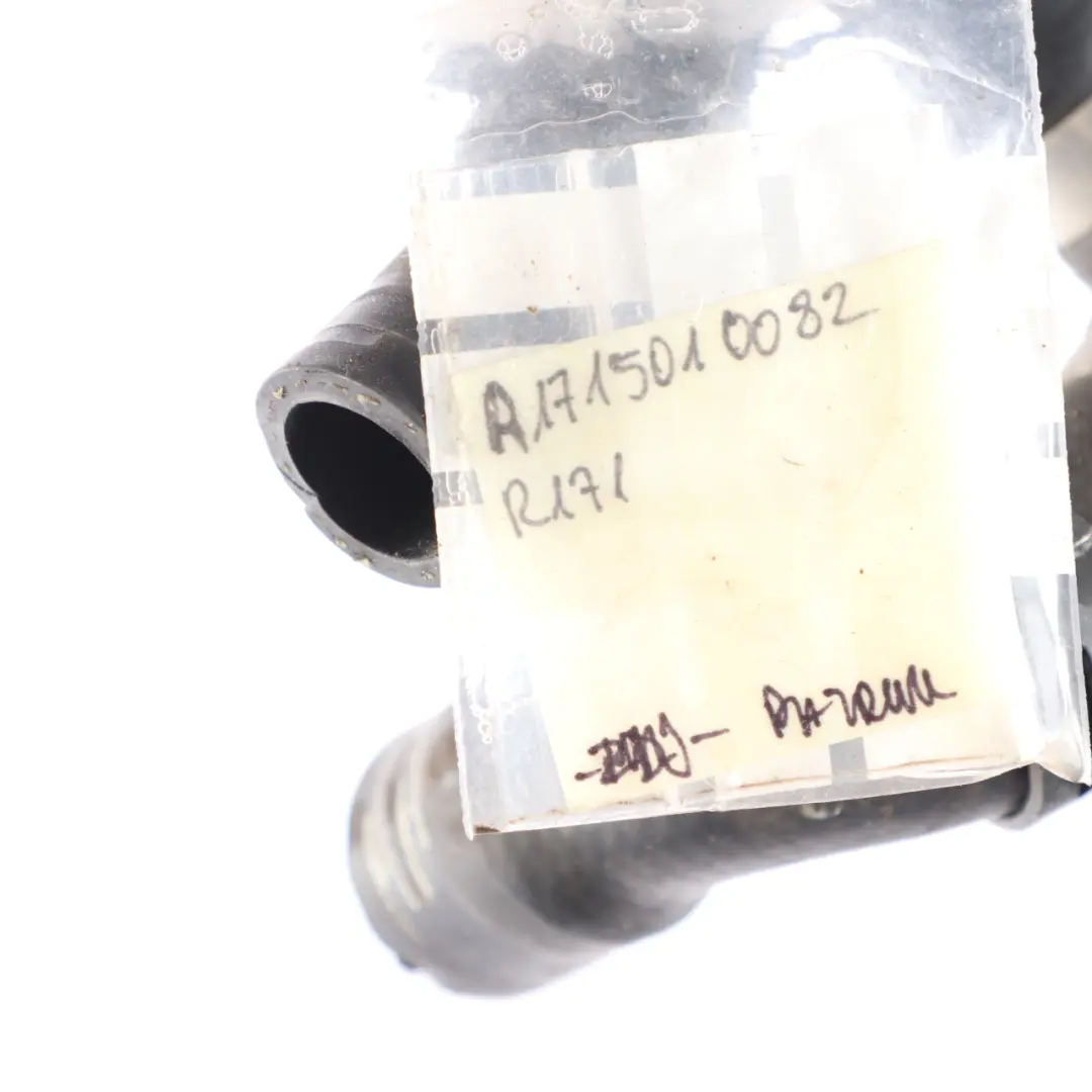 M272 Petrol Engine Radiator Hose Expansion Tank Line to Mercedes R171 with Part number A1715010082 Mercedes R171 M272 Petrol Engine Radiator Hose Expansion Tank Line - SKU A1715010082 - Part number A1715010082