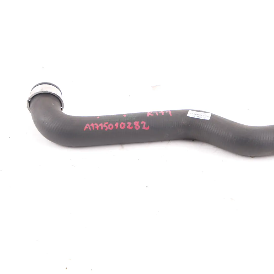 Water Hose Cooling Radiator Coolant Pipe to Mercedes SLK R171 with Part number A1715010282 Mercedes SLK R171 Water Hose Cooling Radiator Coolant Pipe - SKU A1715010282 - Part number A1715010282