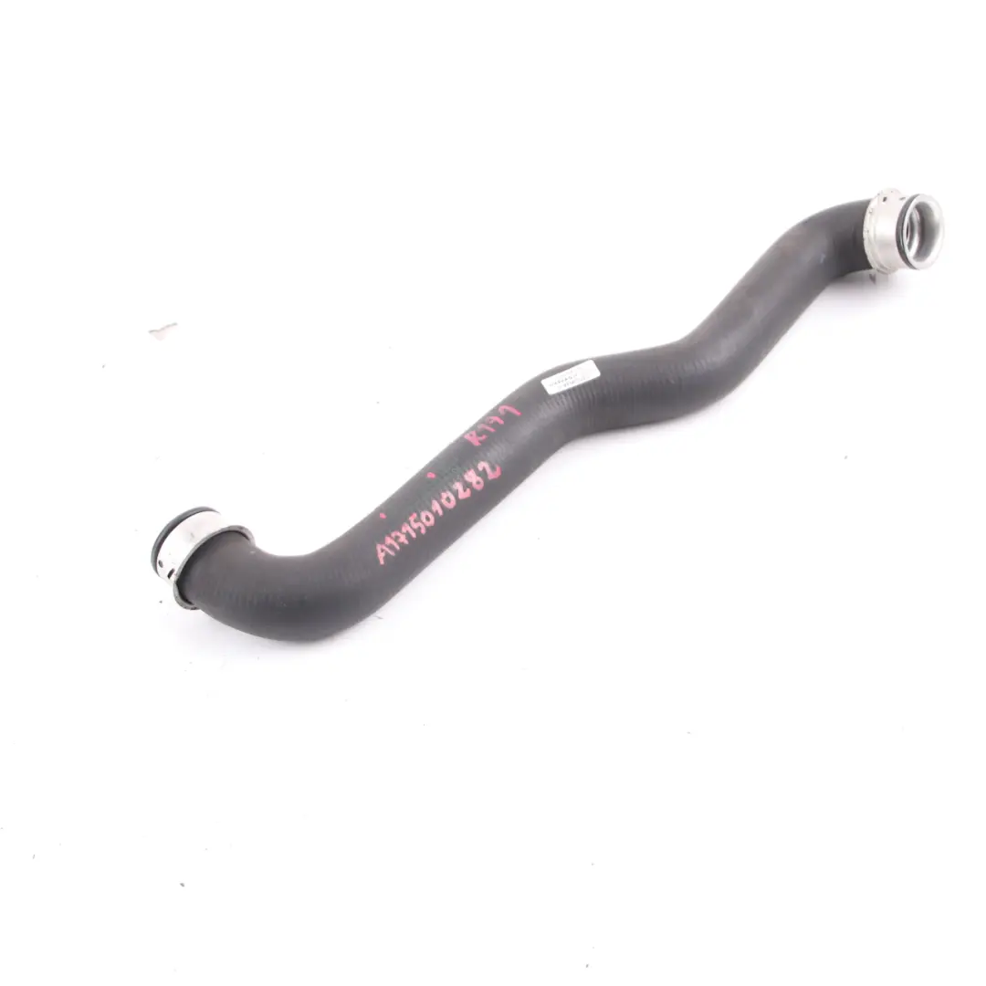Water Hose Cooling Radiator Coolant Pipe to Mercedes SLK R171 with Part number A1715010282 Mercedes SLK R171 Water Hose Cooling Radiator Coolant Pipe - SKU A1715010282 - Part number A1715010282