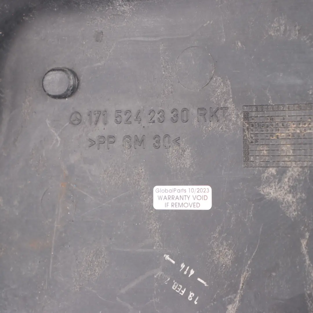  Unterflur Abdeckung Mercedes R171 Motor Boden Verkleidung Benzin - SKU A1715242330 - Teilenummer A1715242430