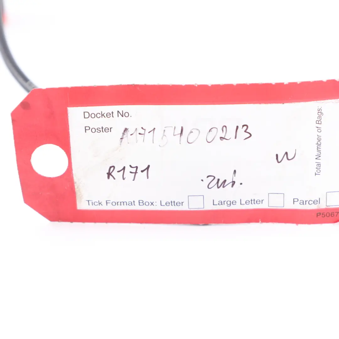 ABS Speed Sensor Rear Right O/S RPM Cable to Mercedes SLK R171 Wheel with Part number A1715400213 Mercedes SLK R171 Wheel ABS Speed Sensor Rear Right O/S RPM Cable - SKU A1715400213 - Part number A1715400213