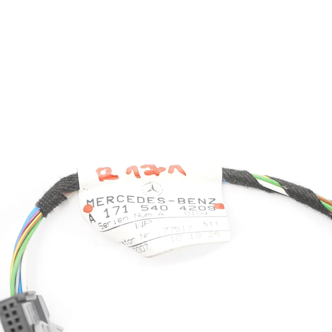 Roof Wiring Mercedes SLK R171 Covertible Roof Opening Wring Harness to with Part number A1715404209 Roof Wiring Mercedes SLK R171 Covertible Roof Opening Wring Harness - SKU A1715404209 - Part number A1715404209