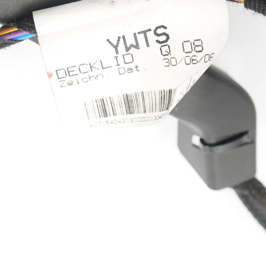  Dachverdrahtung Mercedes SLK R171 Cabrioverdeck öffnung Kabelbaum - SKU A1715404209 - Teilenummer A1715404209