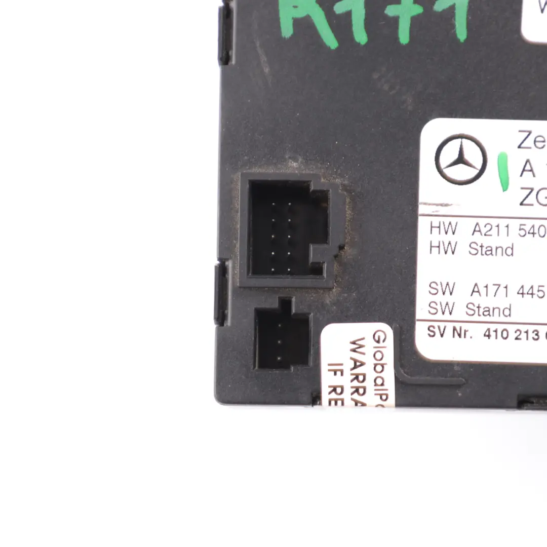 Mercedes R171 Central Gateway Module ECU Control Unit - SKU A1715404945 - Part number A2115403545