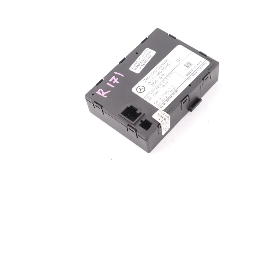 Mercedes SLK R171 Pasarela central Módulo ECU Unidad Control - SKU A1715405045 - Número de pieza A1715405045