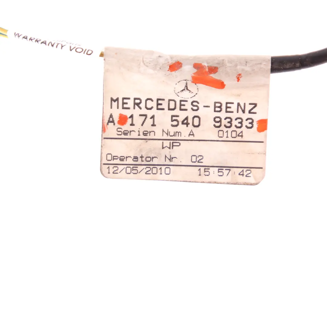Mercedes SLK R171 Console centrale bracciolo cablaggio cablaggio - SKU A1715409333 - Numero di parte A1715409333