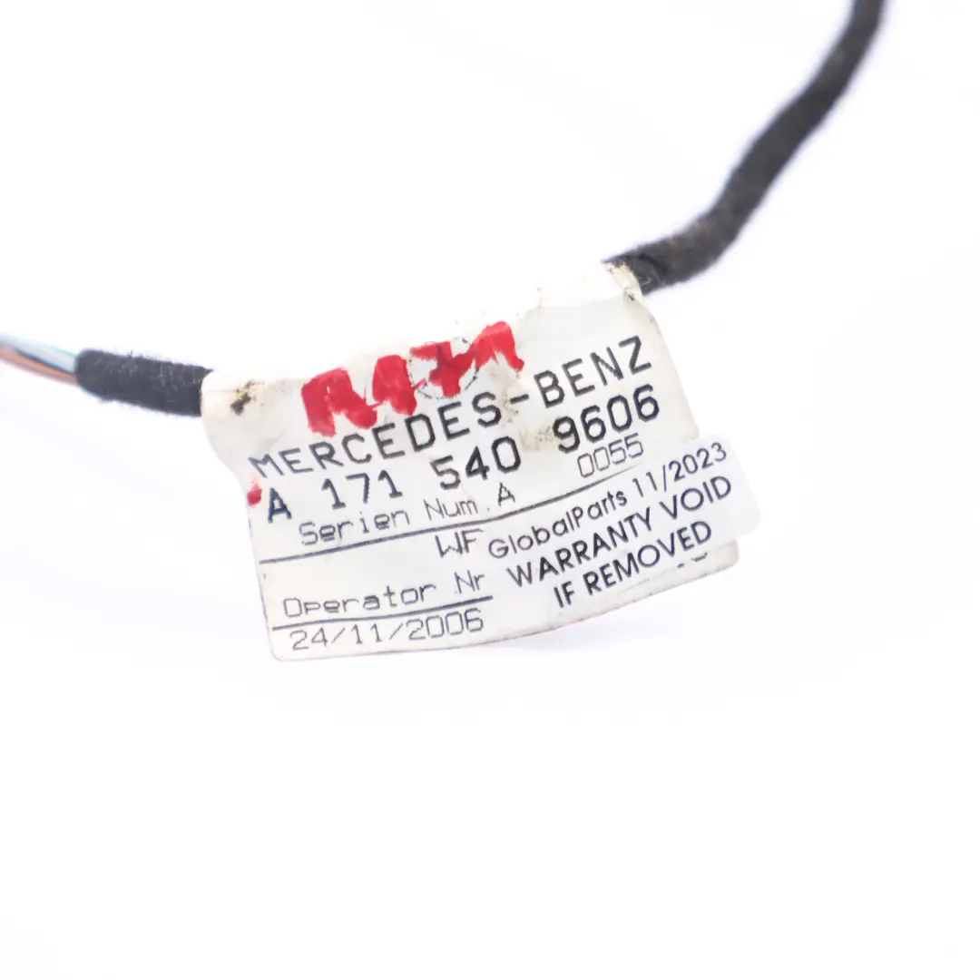 Kabelbaum Kabelbaum Beifahrertür Kabelbaum für Mercedes R171 mit Teilenummer A1715409606 Mercedes R171 Kabelbaum Kabelbaum Beifahrertür Kabelbaum - SKU A1715409606 - Teilenummer A1715409606