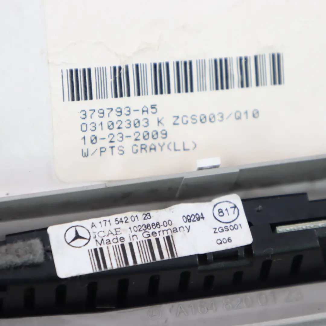 Mercedes W169 W211 Parking Sensor Display Control PDC Lamp Cover - SKU A1715420123-1 - Part number A1715420123