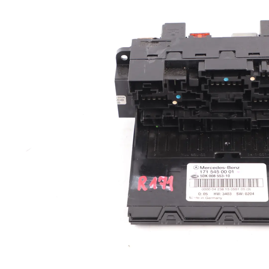 Mercedes SLK R171 Fuse Box Relay Control Unit Electric Module SAM - SKU A1715450001 - Part number A1715450001