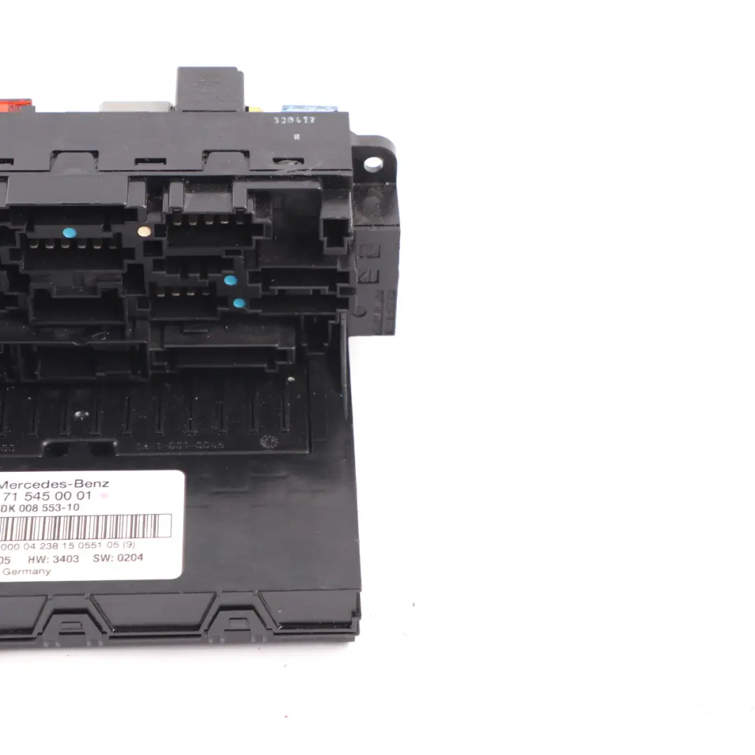 Mercedes SLK R171 Fuse Box Relay Control Unit Electric Module SAM - SKU A1715450001 - Part number A1715450001