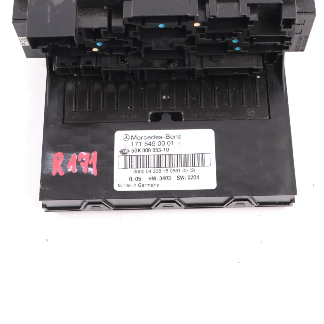 Mercedes SLK R171 Fuse Box Relay Control Unit Electric Module SAM - SKU A1715450001 - Part number A1715450001