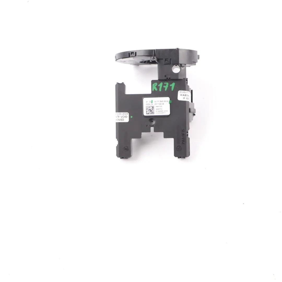 Steering Wheel Angle Sensor Slip Ring Squib to Mercedes R171 W211 C219 with Part number A1715450832 Mercedes R171 W211 C219 Steering Wheel Angle Sensor Slip Ring Squib - SKU A1715450832 - Part number A1715450832