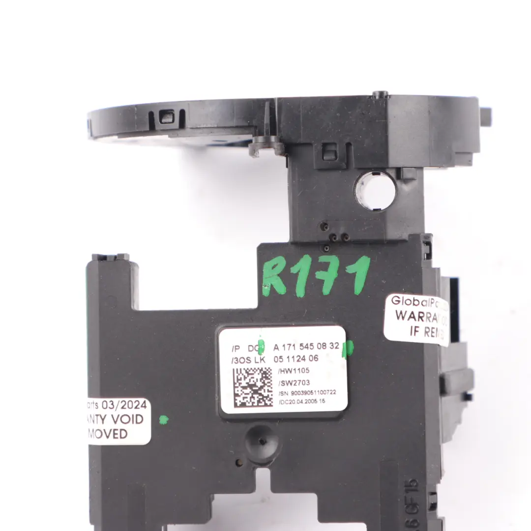 Steering Wheel Angle Sensor Slip Ring Squib to Mercedes R171 W211 C219 with Part number A1715450832 Mercedes R171 W211 C219 Steering Wheel Angle Sensor Slip Ring Squib - SKU A1715450832 - Part number A1715450832