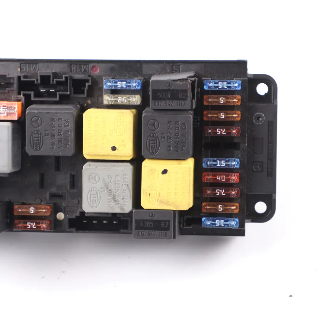 Front Fuse Box SAM Relay Control Unit Module to Mercedes SLK R171 with Part number A1715450901 Mercedes SLK R171 Front Fuse Box SAM Relay Control Unit Module - SKU A1715450901 - Part number A1715450901