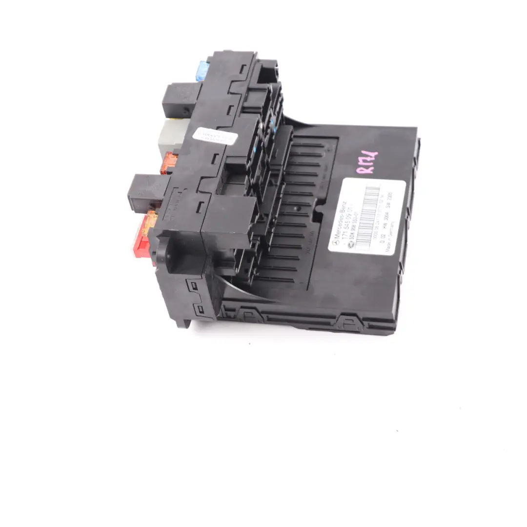 Front Fuse Box SAM Relay Control Unit Module to Mercedes SLK R171 with Part number A1715450901 Mercedes SLK R171 Front Fuse Box SAM Relay Control Unit Module - SKU A1715450901 - Part number A1715450901