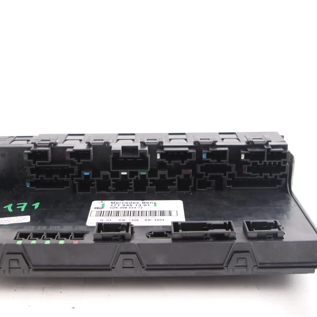 Fuse Box Control Unit SAM Module Relay to Mercedes R171 with Part number A1715451301 Mercedes R171 Fuse Box Control Unit SAM Module Relay - SKU A1715451301 - Part number A1715451301
